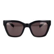 Saint Laurent Vintageinspirerade solglasögon SL 641 001 Black, Dam
