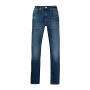 Frame Slim-fit Jeans Blue, Herr