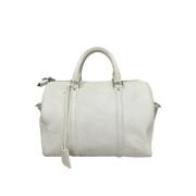 Louis Vuitton Vintage Pre-owned Läder handvskor White, Dam