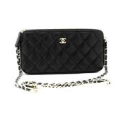 Chanel Vintage Pre-owned Läder chanel-vskor Black, Dam