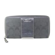 Coach Pre-owned Pre-owned Canvas plnbcker Black, Dam