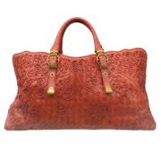 Bottega Veneta Vintage Pre-owned Läder handvskor Red, Dam