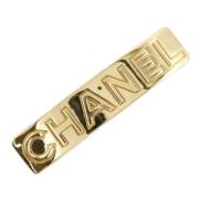 Chanel Vintage Pre-owned Tyg hrspnnen Yellow, Dam