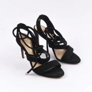 Alexandre Birman Pre-owned Pre-owned Mocka sandaler Black, Dam