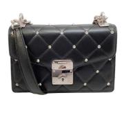 Miu Miu Pre-owned Pre-owned Läder handvskor Black, Dam