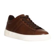 Hogan Läder Sneakers - Storlek 39 Brown, Herr