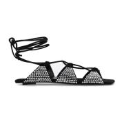 The Attico ‘Renee’ sandaler Black, Dam