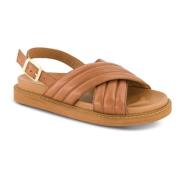 B&Co Sandals Brown, Dam