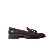 Scarosso William Loafers - Handgjorda italienska Tassel Loafers Red, H...