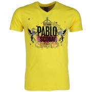 Local Fanatic Pablo Escobar Crime Boss - Herr T Shirt - 1333Ge Yellow,...