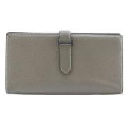 Hermès Vintage Pre-owned Läder plnbcker Gray, Dam