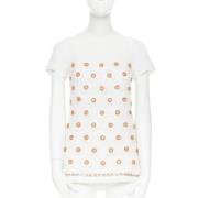 Moschino Pre-Owned Pre-owned Bomull toppar White, Dam