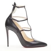 Christian Louboutin Pre-owned Pre-owned Läder klackskor Black, Dam