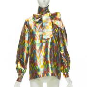 Valentino Vintage Pre-owned Polyester toppar Multicolor, Dam
