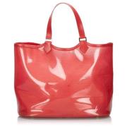 Louis Vuitton Vintage Pre-owned Totebag Red, Dam