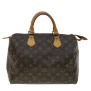 Louis Vuitton Vintage Begagnad Speedy 30 Monogram Handväska Brown, Uni...