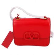Valentino Vintage Pre-owned Läder handvskor Red, Dam