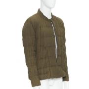 Issey Miyake Pre-owned Pre-owned Polyester ytterklder Green, Dam