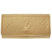 Louis Vuitton Vintage Pre-owned Canvas nyckelhllare Yellow, Dam