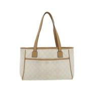 Gucci Vintage Pre-owned Canvas gucci-vskor White, Dam