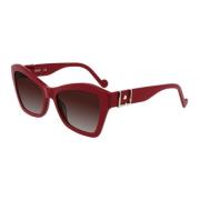 Liu Jo Burgundy Solglasögon Lj754S Red, Dam