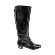 Casadei Pre-owned Pre-owned Läder stvlar Black, Dam