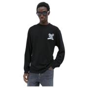 Carne Bollente Farm Life Jersey Sweatshirt Black, Herr