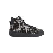 Balmain Pre-owned Pre-owned Bomull sneakers Black, Dam