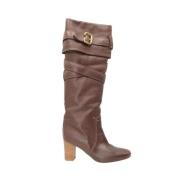 Chloé Pre-owned Pre-owned Läder stvlar Brown, Dam