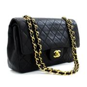 Chanel Vintage Pre-owned Läder chanel-vskor Black, Dam