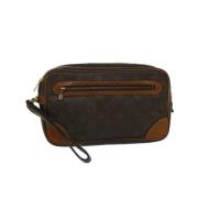 Louis Vuitton Vintage Pre-owned Canvas louis-vuitton-vskor Brown, Dam