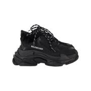 Balenciaga Vintage Pre-owned Polyester sneakers Black, Dam