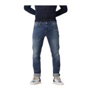 Re-Hash Slim-Fit Denim Jeans Blue, Herr
