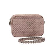 Prada Vintage Pre-owned Nylon prada-vskor Pink, Dam