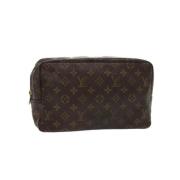 Louis Vuitton Vintage Pre-owned Canvas louis-vuitton-vskor Brown, Dam