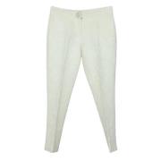 Dolce & Gabbana Pre-owned Pre-owned Cotton bottoms White, Dam
