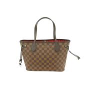 Louis Vuitton Vintage Förhandsägd Shoppingväska med RFID-chip Brown, D...