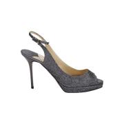 Jimmy Choo Pre-owned Pre-owned Pumps Gray, Dam