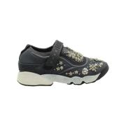 Dior Vintage Pre-owned Nylon sneakers Gray, Dam