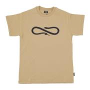 Propaganda Logo Tee - Streetwear Kollektion Brown, Herr