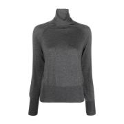 Wild Cashmere Turtlenecks Gray, Dam