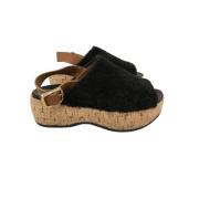 Marni Pre-owned Pre-owned Päls sandaler Black, Dam