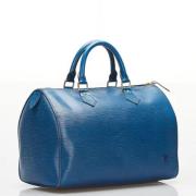 Louis Vuitton Vintage Pre-owned Läder louis-vuitton-vskor Blue, Dam
