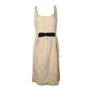 Moschino Pre-Owned Pre-owned Fabric dresses Beige, Dam