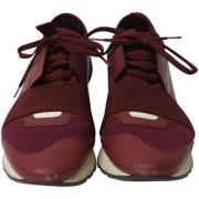 Balenciaga Vintage Pre-owned Läder sneakers Red, Dam