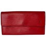 Louis Vuitton Vintage Begagnade plånböcker Red, Dam