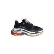 Balenciaga Vintage Pre-owned Polyester sneakers Black, Dam