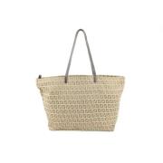 Fendi Vintage Pre-owned Totebag Beige, Dam