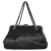 Chanel Vintage Pre-owned Läder chanel-vskor Black, Dam