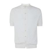 Filippo De Laurentiis Short Sleeve Shirts White, Herr